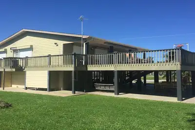 Image de Spacieuse Maison de plage familiale 2br 2br 2b. Grande cuisine. Accomode 10