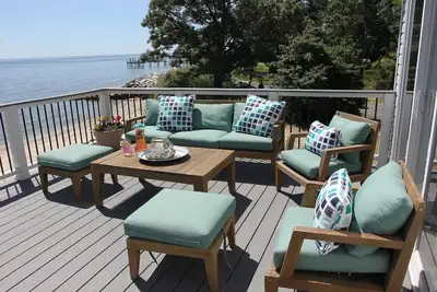 Image de Chalet de plage avec une vue spectaculaire!