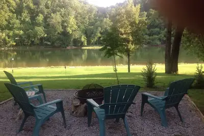 Image de La Retraite Riverbend - Une pĂŞche Cabin White River