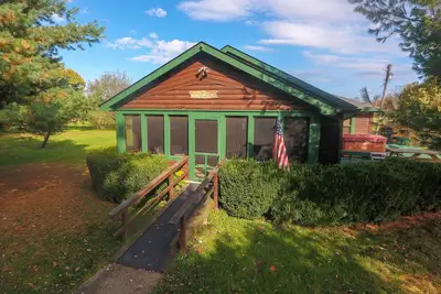 Image de Prestige-Fullbrooks Lodge-Vue sur le bois-Lodge-Salle de bain privée séparée