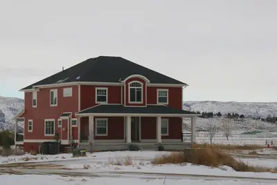 Image de Maison rouge de Bear Lake.