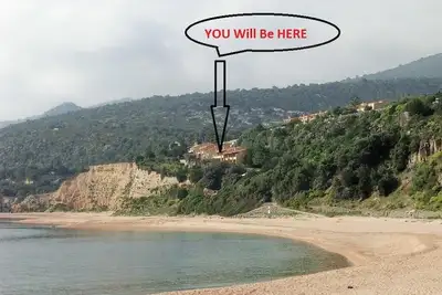 Image de Sur la plage avec une vue imprenable