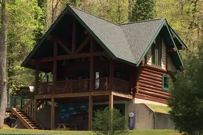 Image de Lake Side-Log Cabin-Cozy-Quiet-Brevard-Asheville-Hendersonville