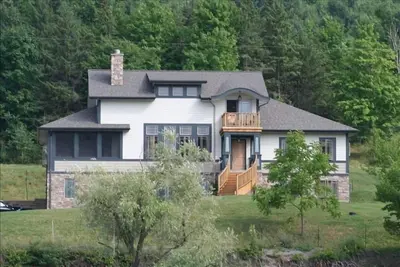 Image de Magnifique chalet Ă ossature bois - Lac Canandaigua