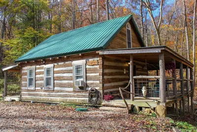 Image de Prestige-Montana Cabin-Vue sur le bois-Cabine-Salle de bain privée séparée