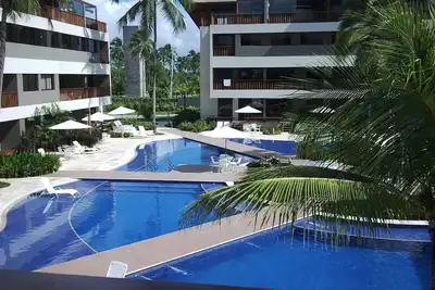 Image de Fit 2q / 1 suite. Cond. Malawy - Muro Alto Plage / Près de Porto de Galinhas