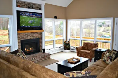 Image de Spacieux 5 Bd Home sur Black Mtn, des vues incroyables de Mtn et à côté de Whitney's Inn