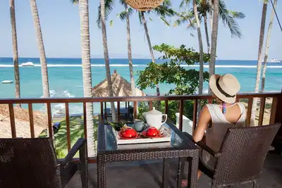 Image de Villa Anjani - Escapade idyllique sur la plage de Bali à Candidasa