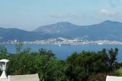 Image de Porticcio: maison de berger rénovée avec vue panoramique sur le golfe d'Ajaccio