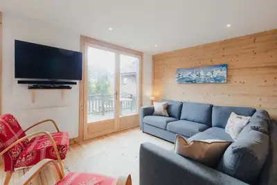 Image de Chalet rustique dans la charmante station de ski de Montgenèvre