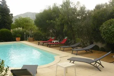 Image de Mas provençal dans le golfe de St Tropez au Plan de la Tour : 6 personnes