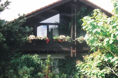Image de Maison romantique en Forêt-Noire, jardin enchanté, ville à colombages de Schiltach
