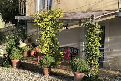 Image de Charmant appartement très au calme avec vue sur les gorges d’Ubrieux!