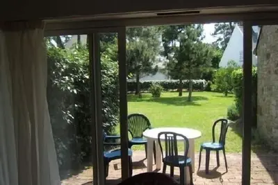 Appartement dans residence de charme en granit en bord de mer