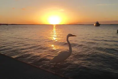 Image de \"Sunset Serenity\" Réservez maintenant pour vos vacances d'été! Vue sur la baie depuis le balcon!