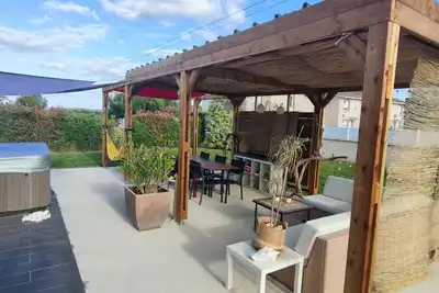 Image de Maison 4 chambres à 15 min Bordeaux et des grands chateaux et 45 min de l'océan