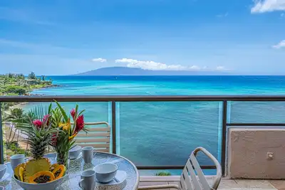 Image de Magnifique Penthouse Oceanfront, Ac, 3b \/ 3ba, le plus grand condo sur Maui \/ 2700 pieds carrés!