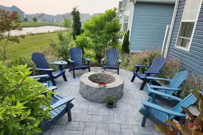 Image de Nouvelle maison Sf sur étang près de Bethany Beach (à Bishops Landing), laissez-passer pour la piscine et la navette