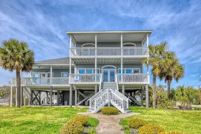 Image de Maison en face de la plage avec vue dégagée