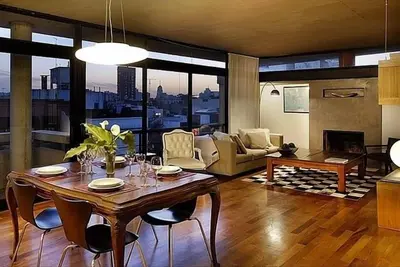 Image de Penthouse exquis avec terrasse privée, vue imprenable, balcon, parrilla et piscine