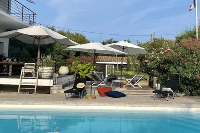 Image de Cap-Ferret centre villa moderne à 2 pas de la plage et du marché