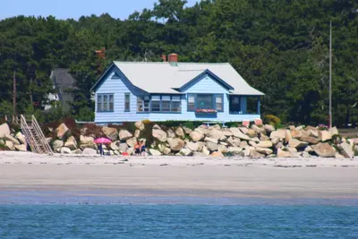 Image de Maison face à l'océan sur Goose Rocks Beach! Accueille les enfants!