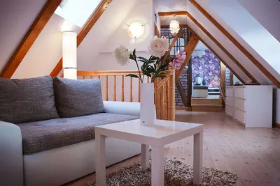 Image de Maison \/ chalet tour avec terrasse sur le toit - appartements Gohr