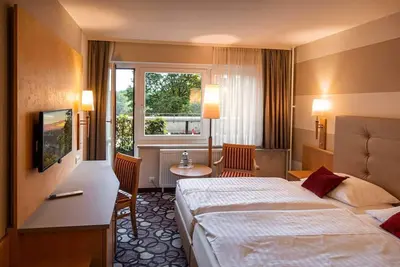 Image de Chambre double, bain, Wc, standard - Berghotel Bastei