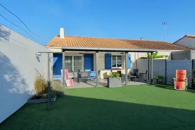 Image de \"Maison 5 personnes près du Port et du centre, proche plage, jardin et terrasse, L'Aiguillon-sur-Mer\"