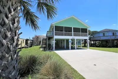 Image de \"Mes 4 Plages\" Cozy Island Home Surf City, Caroline du Nord
