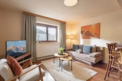 Image de Eiberg appartement à Söll, 2 chambres doubles, (4 à 6 personnes). 2 salles de bain
