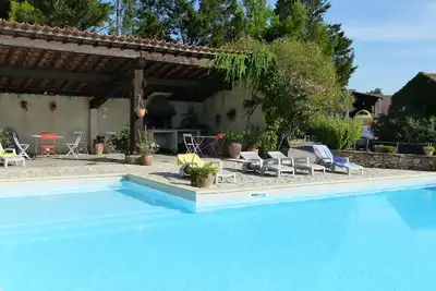 Image de Air-conditioned house \"Gîte de France 4 épis\" - Pool on Wine Estate