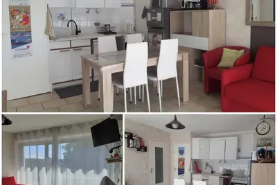 Image de 2 pièces à 300m de la plage + parking privé