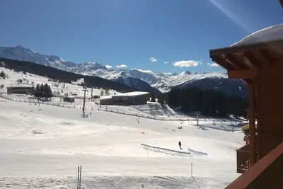 Image de 87 m2- Sur les Pistes- Piscine/Spa/Jacuzzi -Dernier étage-Résidence 5*-Arcs 1800