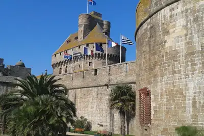 Image de Appart 89m2 lumineux Intra-Muros - St Malo- Wifi