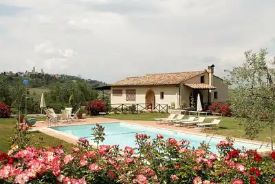 Villa en position panoramique à San Gimignano
