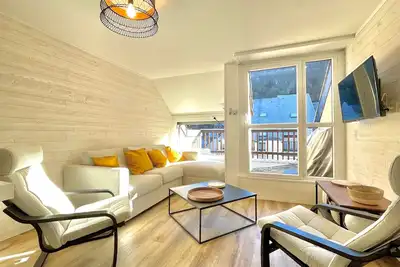 Image de Au coeur du village - Appt 3 chambres avec terrasse, jusqu'à 6 personnes