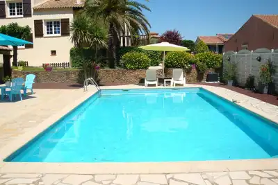 Image de Villa attrayante, 4 Etoiles avec Piscine Privé, Spa, Salon cuisine d'été