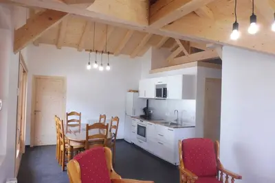Image de Appartement de charme dans Chalet au centre village, 3 chambres (5\/6pers)