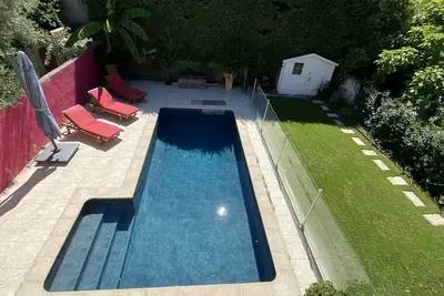 Image de Jolie maison de ville avec jardin et piscine située à Montpellier