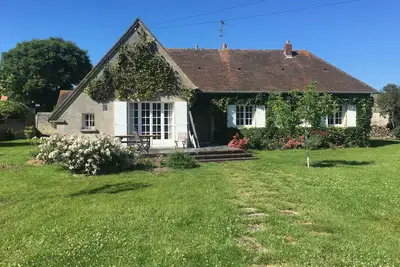 Maison 3 *** dans un parc à 2 pas de la mer, près des plages du débarquement