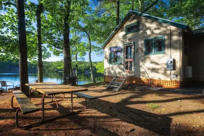 Image de Le camp «Wicked Cute» - sur Norton Pond près de Camden et la côte du Maine