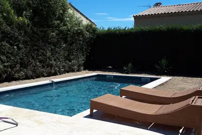 Image de Situation privilégiée, au coeur de la Provence, Piscine, au pied des Alpilles.