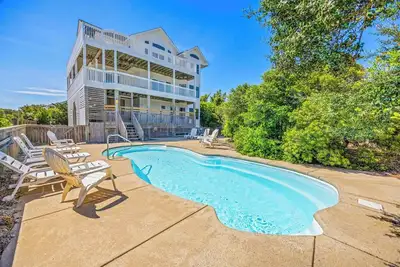 Image de Vues délicieuses! Semi-Oceanfront w / Pool, bain à remous, salle de jeux, Grill, Family-Fun