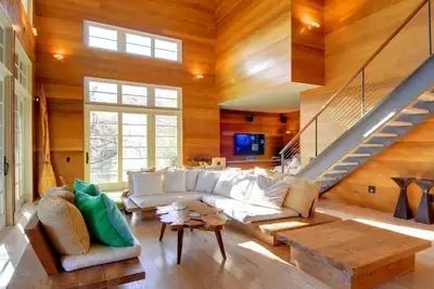 Image de Ny Times a publié la maison de plage, les dunes d'Amagansett