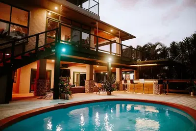 Image de Grande maison de vacances familiale privée sur la plage de Muri