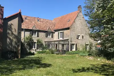 Image de double maison de caractère; 350 m de la mer; Wissant; 15/22 personnes