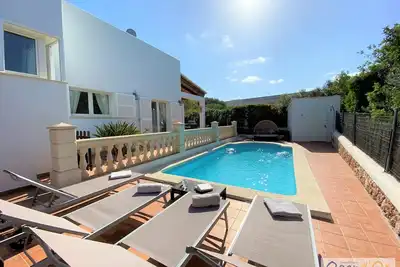 Image de Villa Luca De Conception Contemporaine Dans La Ville De Style Ibizan EMBLÉMATIQUE Cala D´Or.