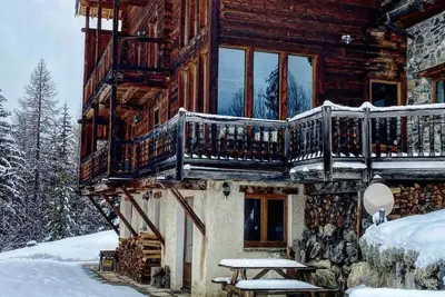 Image de Rez De Jardin De Chalet Au Coeur Du Village De Molines En Queyras 4 Personnes