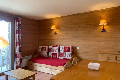 Image de Appartement chaleureux, 8 pers. , balcon, parking, à Pra-Loup
